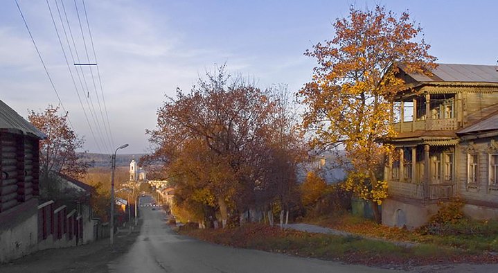 Russia, small town