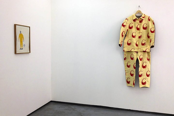 Leonid Tishkov, installation, felt
