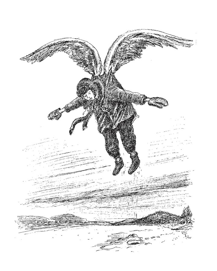 illustration, ikarus