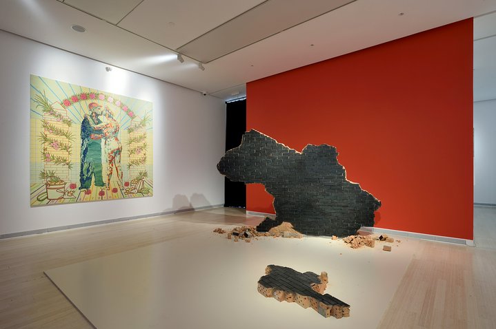 Ukraine, ukrainian art, map, sculpture, permanent revolution