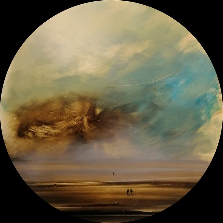 landscape, young artist, graphic art