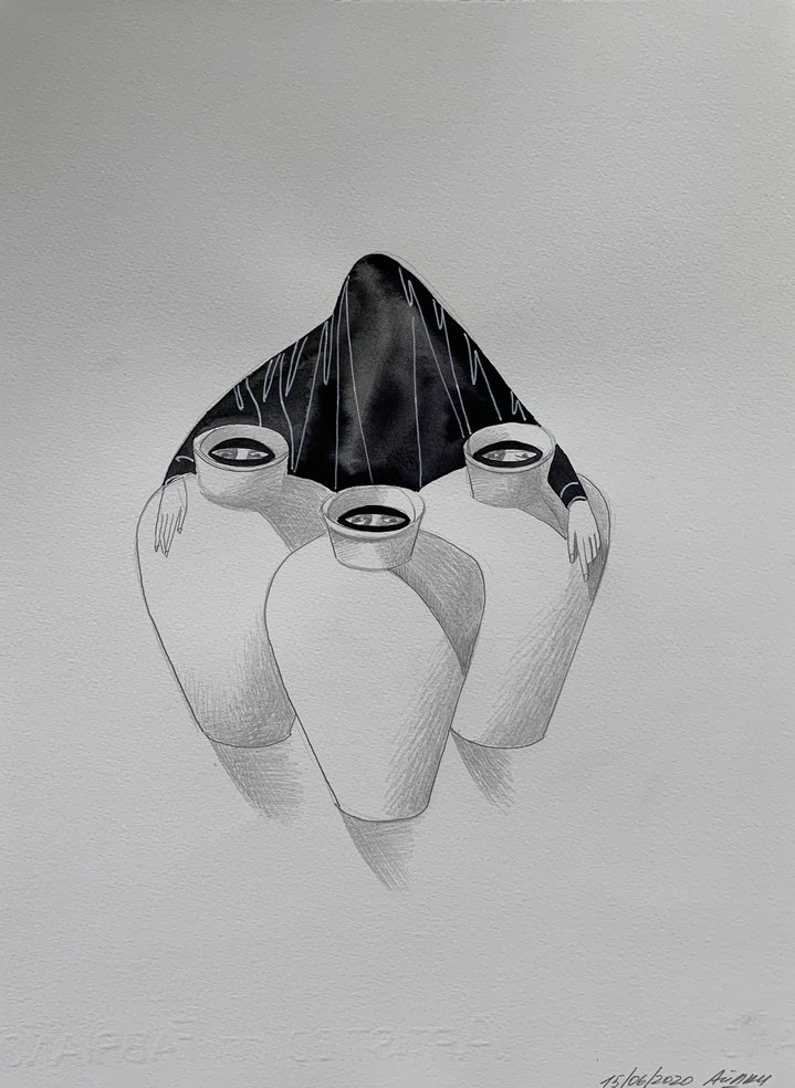 woman artist, graphic art, middle east