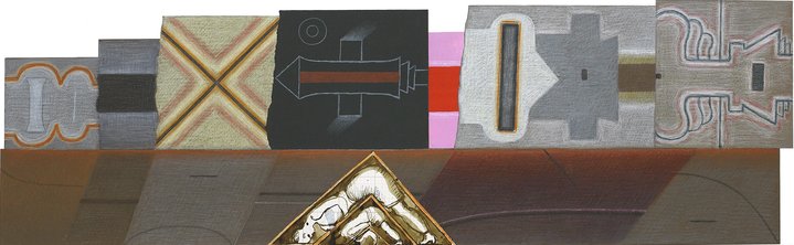 non-conformism, soviet art, mixed media, contemporary art, Vladimir Yankilevsky