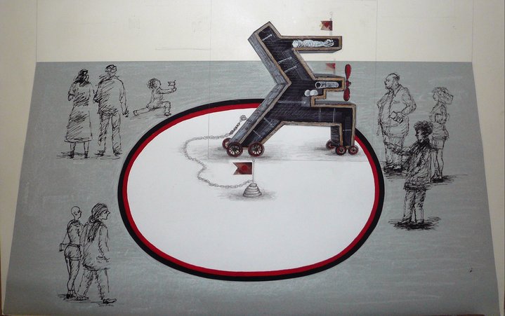 non-conformism, soviet art, graphic art, contemporary art, Vladimir Yankilevsky