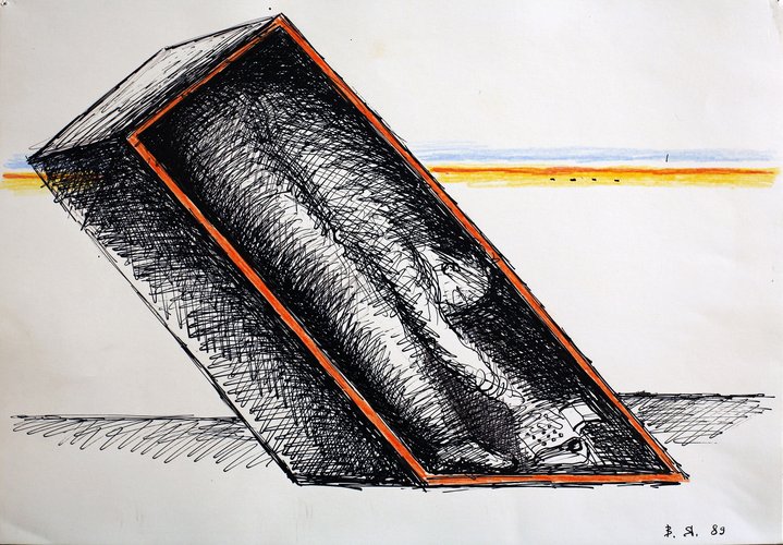 non-conformism, soviet art, graphic art, contemporary art, Vladimir Yankilevsky
