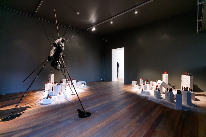 Mayana Nasybullova, Russian art, exhibition, installation, Vadim Sidur Museum